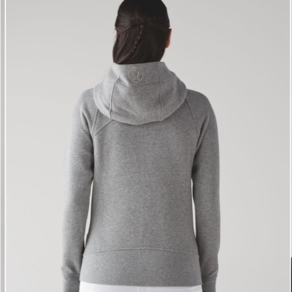 Lululemon Scuba IV Hoodie Jacket Full Zip Heavyweight Sweatshirt Grey Women’s - Picture 9 of 9